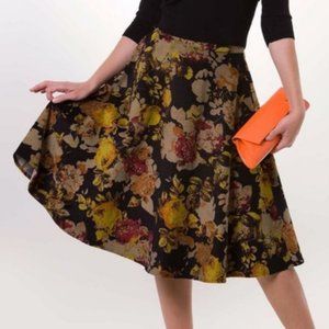 Tatyana Autumnal Circle Skirt